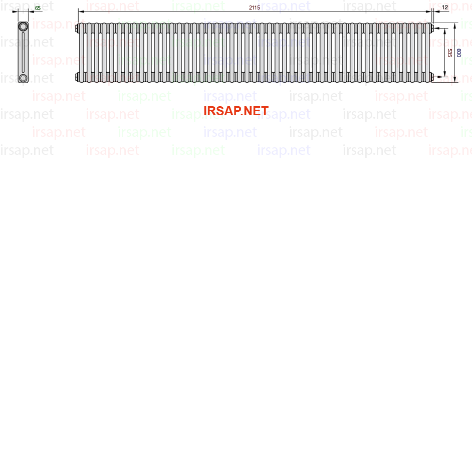 Радиатор IRSAP Tesi 20600/47 T30 CL 01